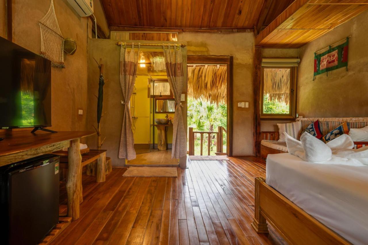 Mai Chau Onsen Retreat Hotel Bagian luar foto