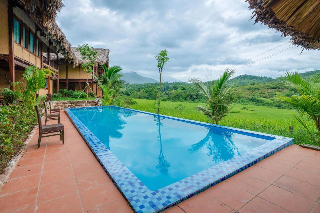 Mai Chau Onsen Retreat Hotel Bagian luar foto