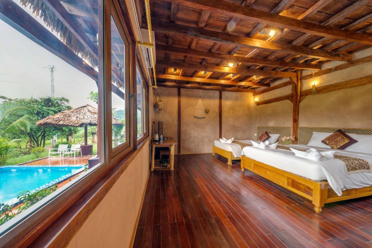 Mai Chau Onsen Retreat Hotel Bagian luar foto