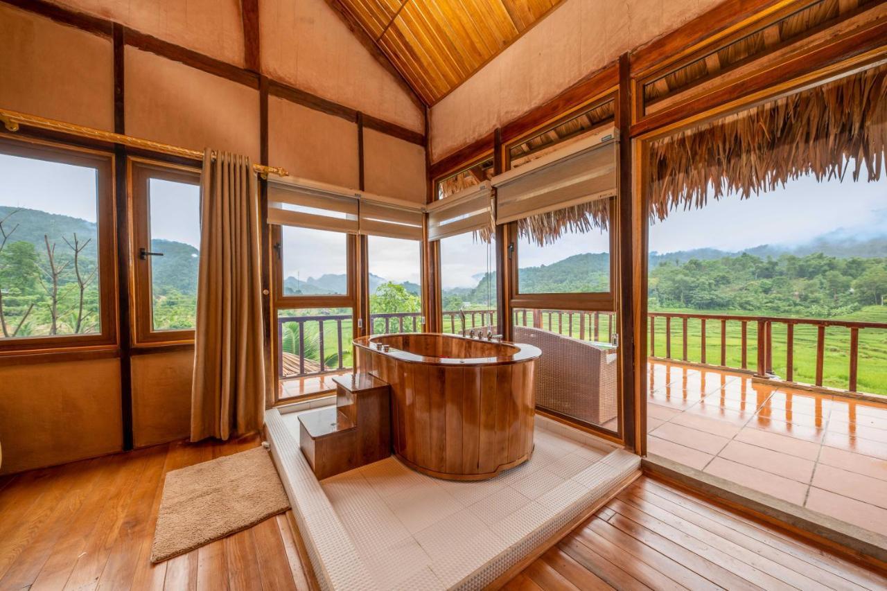 Mai Chau Onsen Retreat Hotel Bagian luar foto