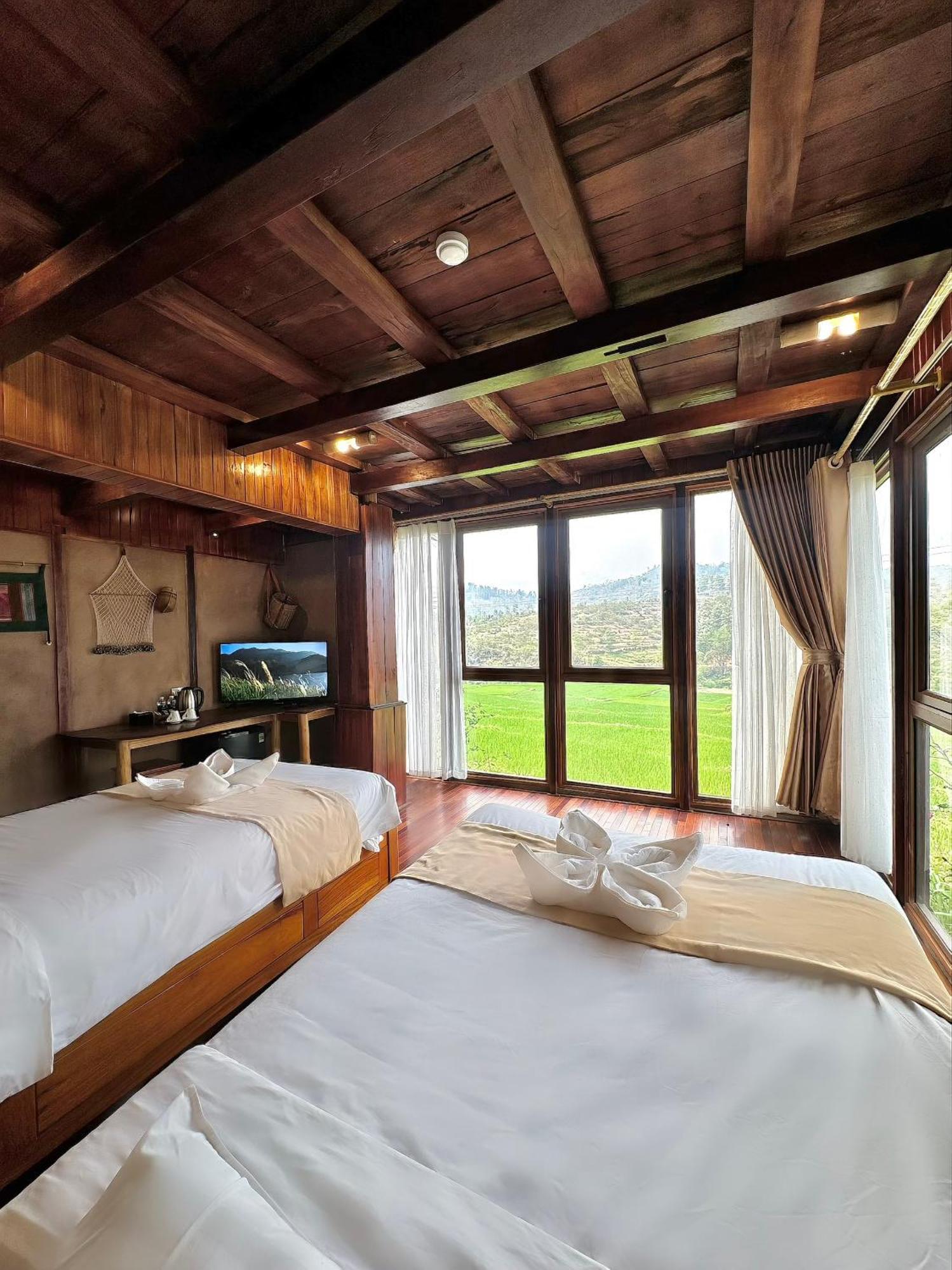 Mai Chau Onsen Retreat Hotel Bagian luar foto