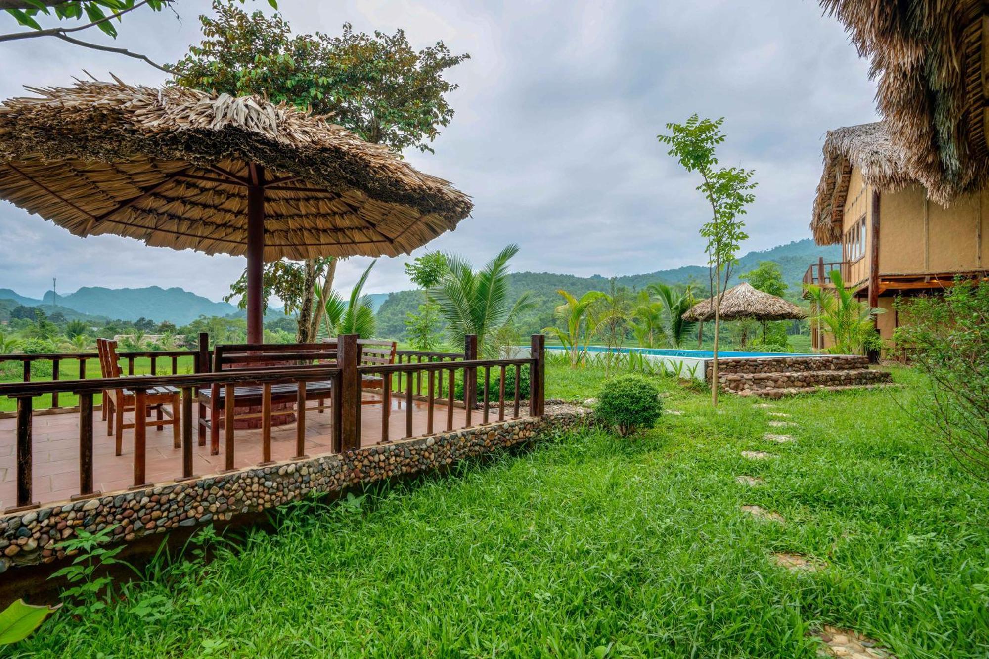 Mai Chau Onsen Retreat Hotel Bagian luar foto
