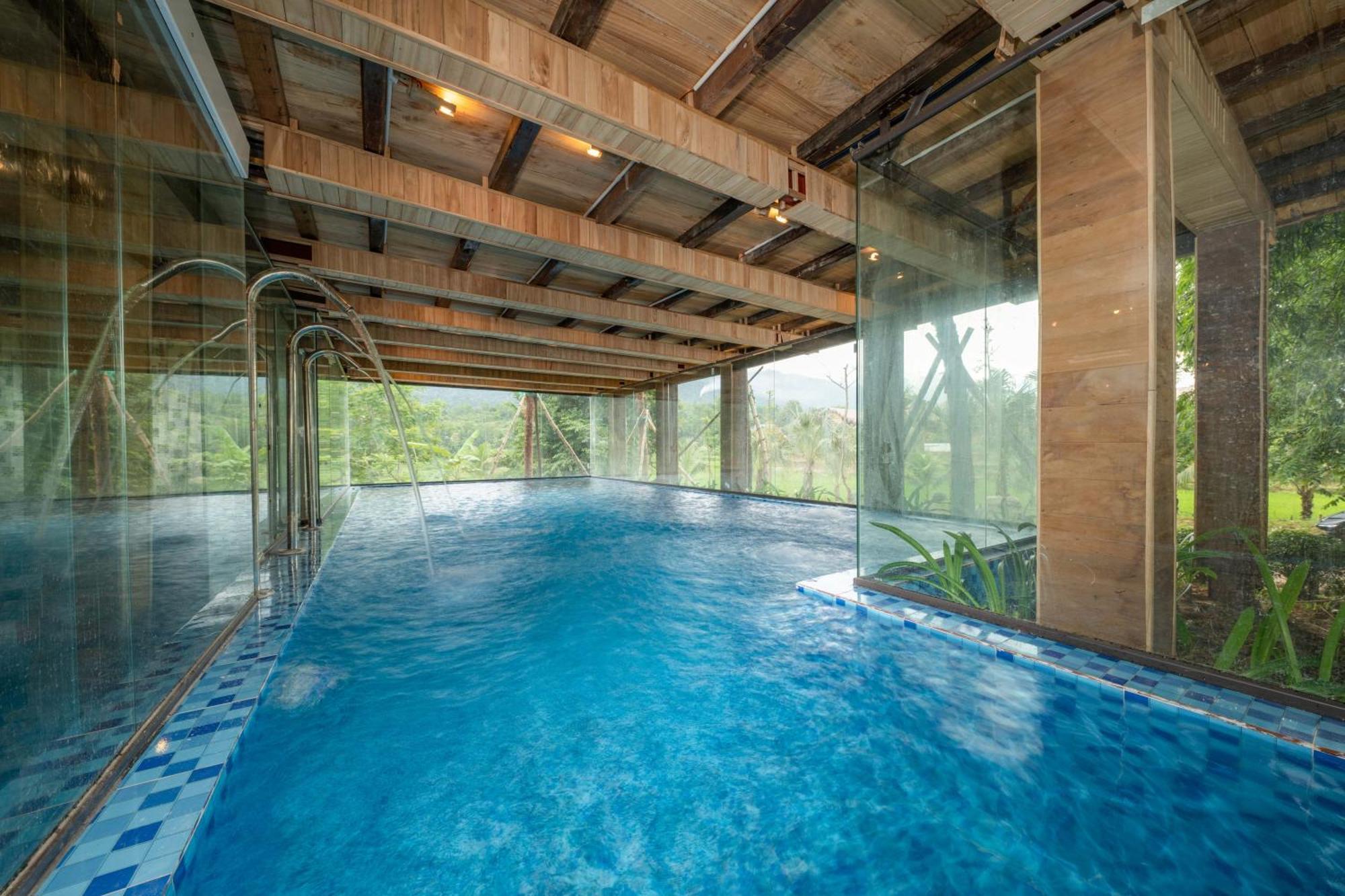 Mai Chau Onsen Retreat Hotel Bagian luar foto
