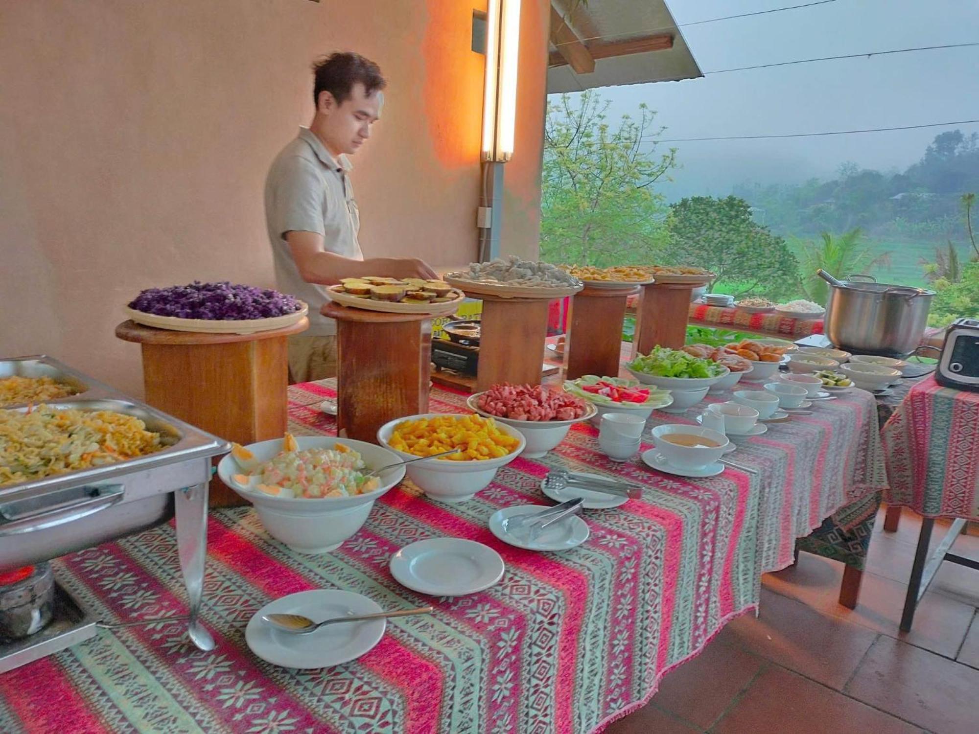 Mai Chau Onsen Retreat Hotel Bagian luar foto